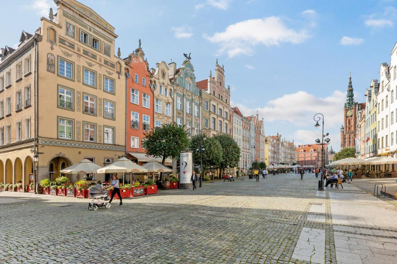 Dlugi Targ Street, Main Old Town & Riverside By Downtown Apartments غدانسك المظهر الخارجي الصورة